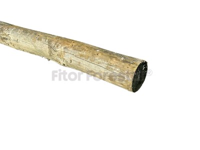 Puntal de fusta perspectiva foto retocada